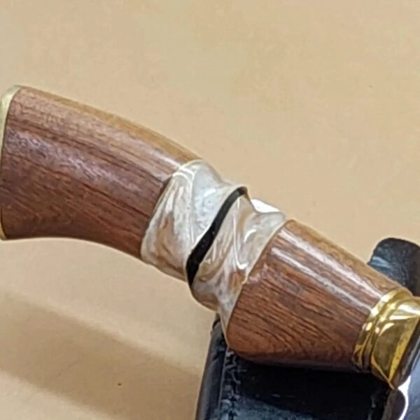 Handmade stainless steel knife and sharpening steel - Image 2