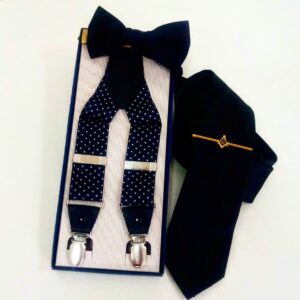 1buy3 Y-shaped suspenders, height 150 cm - 195 cm, 3 clips, adjustable