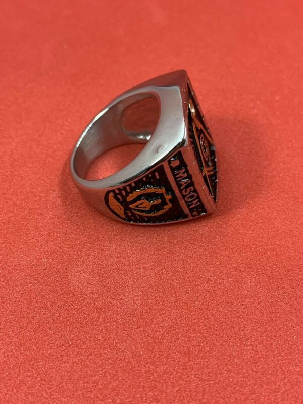 Buy Masonic Ring Master Mason Gold Tone Stainless Steel Masonic Ring for Men