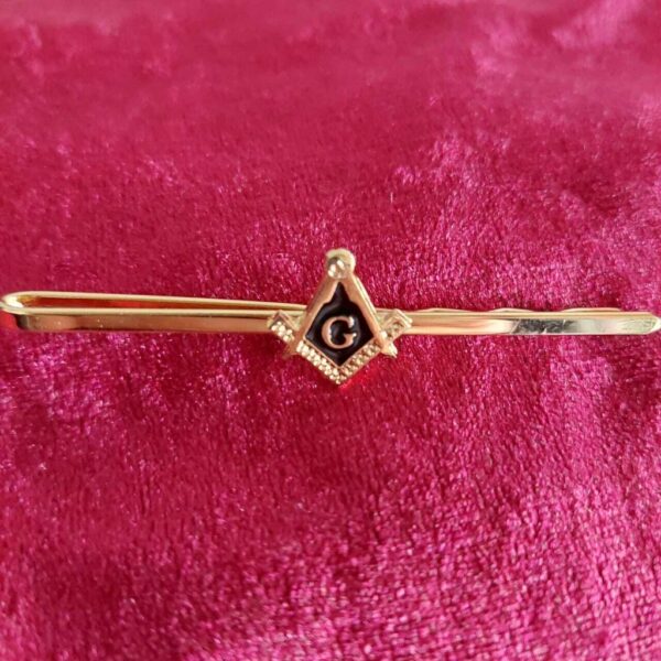 Buy Masonic Gold Tone Tie Bar Clip Online